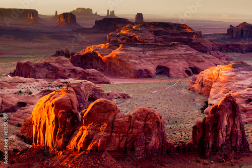 Navajo National Monument at Sunset, Arizona загрузить