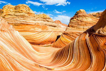 The Wave, rock formation in Arizona