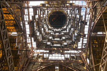 Architectural elements of the roof, Chiang Rai province