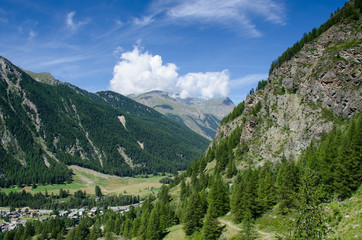 panorama alpino