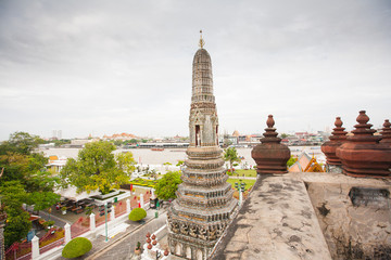 Naklejka premium Temple Wat Arun in Bangkok