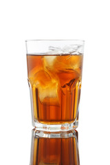 ice tea and lemon mix honey very fresh