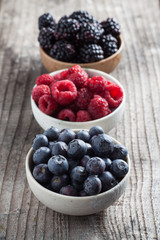 Fresh red fruit