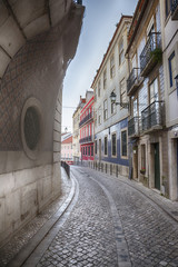 Lisbon's city street