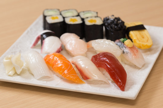 Plastic Fake Sushi Food Samples