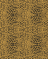 Cheetah skin seamless pattern