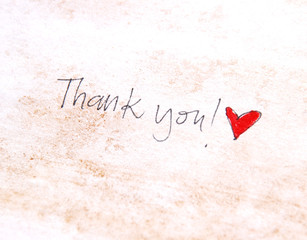 thank you note