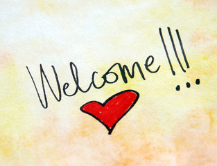welcome note