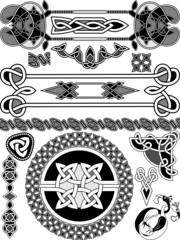 Set of elements of design