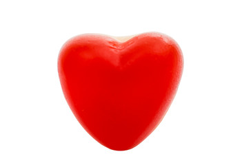 Fototapeta premium candy hearts isolated