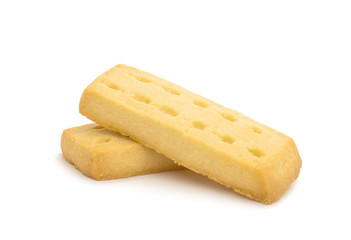 Butter cookies isolated
