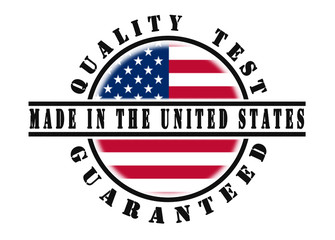 Quality test guaranteed stamp