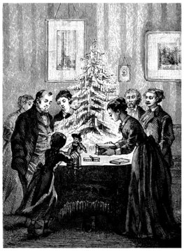 Christmas - Noël - End 19th Century