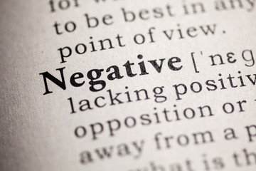 negative