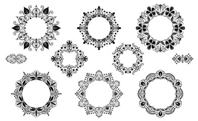 Floral design elements