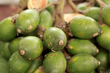 Areca nut in the market