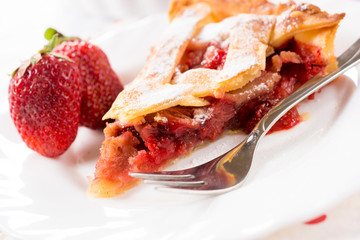 Strawberry pie