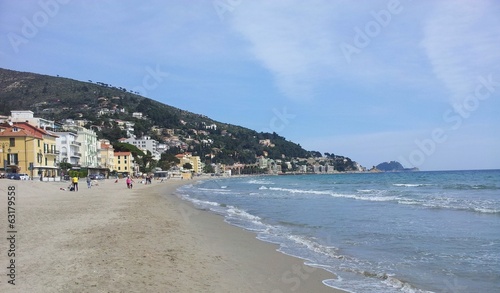 Spiaggia Di Alassio Stock Photo And Royalty Free Images On