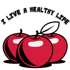 Äpfel Obst Gesund leben