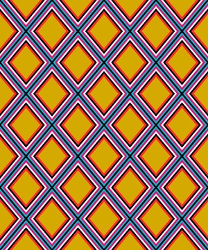 TRAMA ROMBI MULTICOLORE