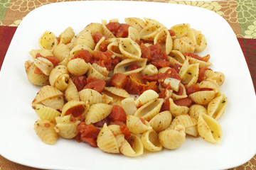 Pasta Shells with Vegetables