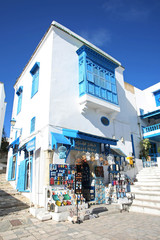 Sidi Bou Said tourist shop