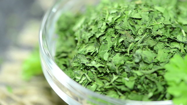 Portion of dried Parsley (loopable)