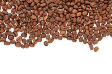 Coffee beans close-up