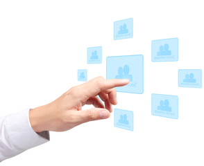  pressing modern social buttons