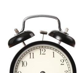 black Vintage  alarm clock