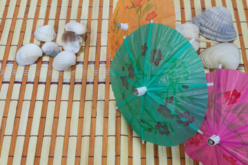 Obraz premium umbrella for cocktails