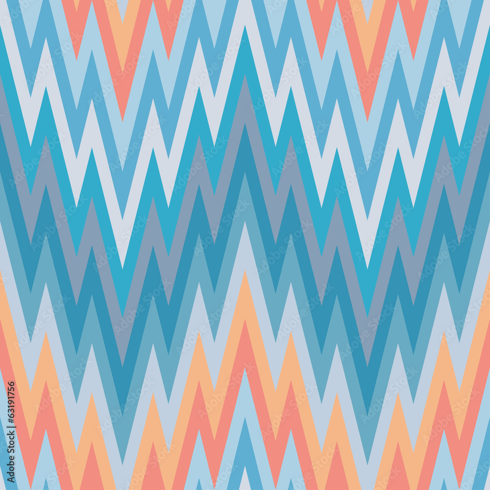 Aufkleber seamless blue abstract retro vector background