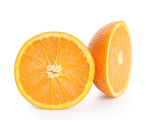 Orange fruit isolated
