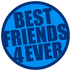 Best Friends 4 Ever Kreis Logo