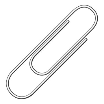 Metal paper clip