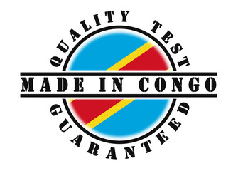 Quality test guaranteed stamp