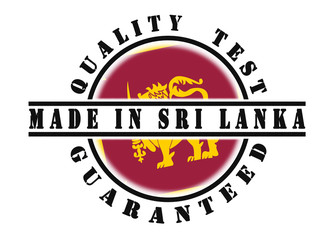 Quality test guaranteed stamp