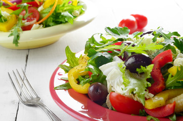 Healthy vegetable fresh organic salad