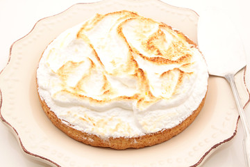 tarte au citron meringuée