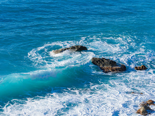 Naklejka premium Agios Nikitas beach on Lefkas island