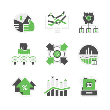 Business analysis icons