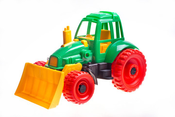 The toy tractor