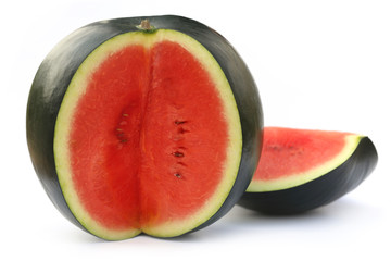 Sliced watermelon