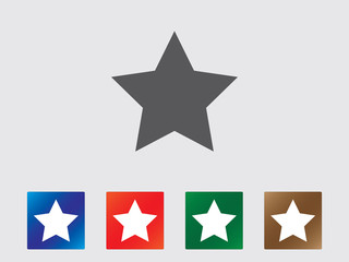 Star icon collection