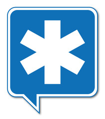 Logo ambulance.