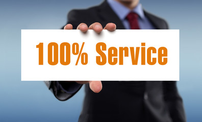 100 % Service