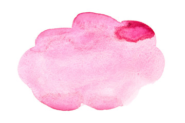 Watercolor brush strokes