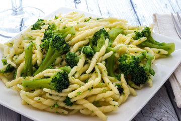 Trofie with broccoli