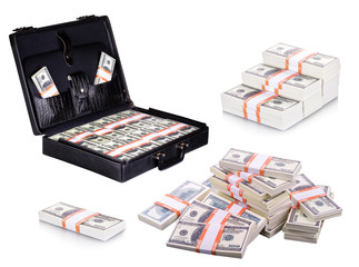 Collection dollars isolated