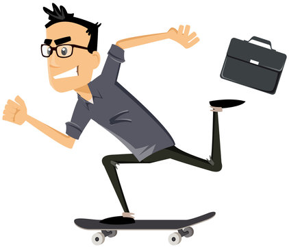 perso tertiaire moderne skateboard
